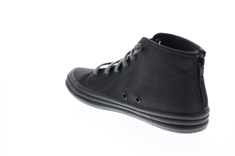 Camper Hoops K400163-002 Womens Black Canvas Lace Up Euro Sneakers Shoes