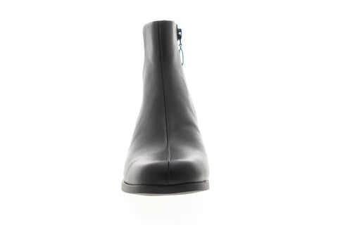 Camper Kobo K400183-002 Womens Black Leather Zipper Casual Dress Boots Shoes