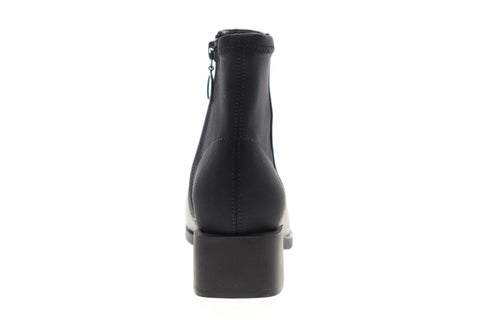 Camper Kobo K400183-002 Womens Black Leather Zipper Casual Dress Boots Shoes