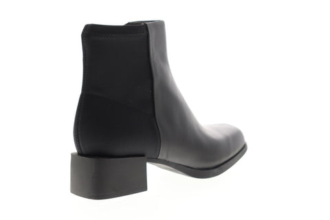 Camper Kobo K400183-002 Womens Black Leather Zipper Casual Dress Boots Shoes