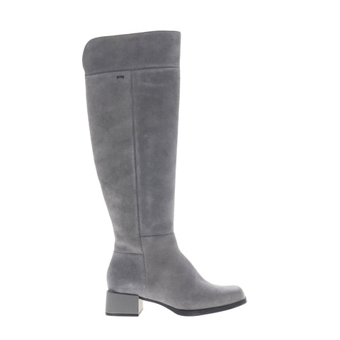 Camper Kobo K400213-002 Womens Gray Suede Slip On Casual Dress Boots Shoes