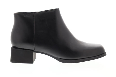 Camper Kobo K400215-002 Womens Black Leather Zipper Casual Dress Boots Shoes