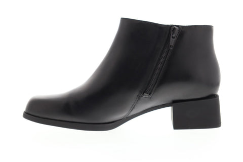 Camper Kobo K400215-002 Womens Black Leather Zipper Casual Dress Boots Shoes