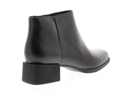 Camper Kobo K400215-002 Womens Black Leather Zipper Casual Dress Boots Shoes