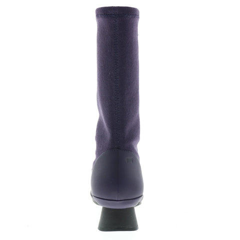 Camper Alright K400217-007 Womens Purple Leather Slip On Dress Boots