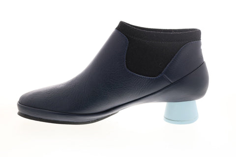Camper Alright K400218-017 Womens Blue Leather Ankle & Booties Boots