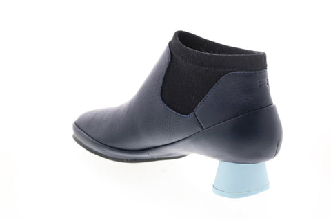 Camper Alright K400218-017 Womens Blue Leather Ankle & Booties Boots