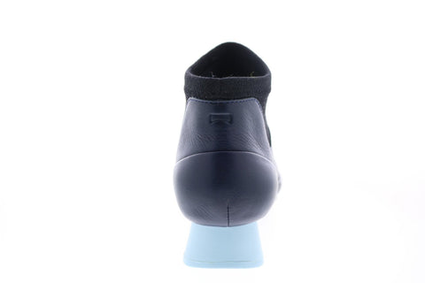 Camper Alright K400218-017 Womens Blue Leather Ankle & Booties Boots