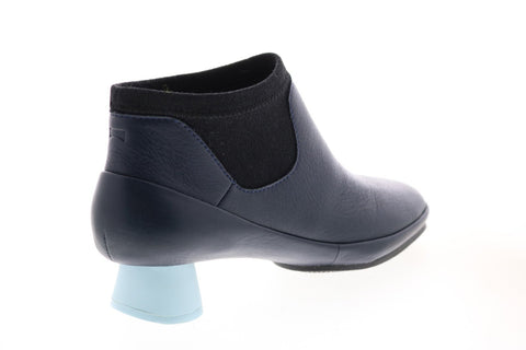 Camper Alright K400218-017 Womens Blue Leather Ankle & Booties Boots