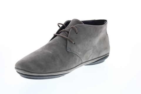 Camper Right Nina K400221-012 Womens Gray Nubuck Lace Up Chukkas Boots