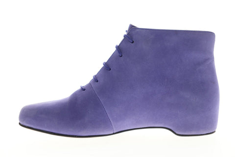 Camper Serena K400222-003 Womens Blue Leather Slip On Casual Dress Boots Shoes