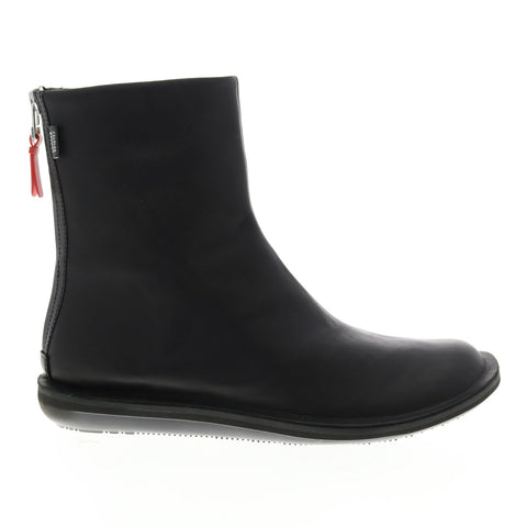 Camper Beetle K400240-001 Womens Black Leather Zipper Casual Dress Boots