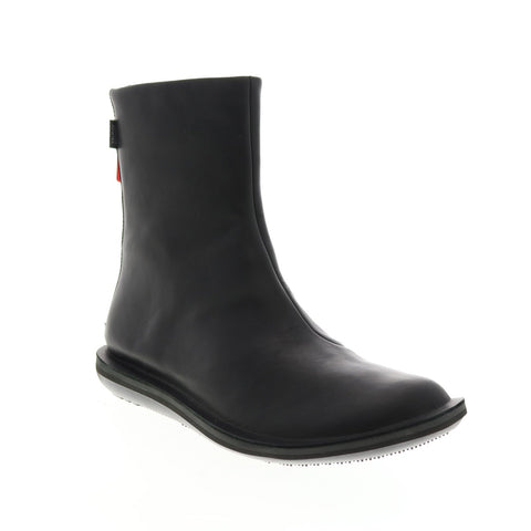 Camper Beetle K400240-001 Womens Black Leather Zipper Casual Dress Boots