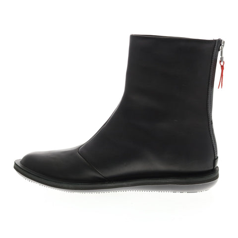 Camper Beetle K400240-001 Womens Black Leather Zipper Casual Dress Boots