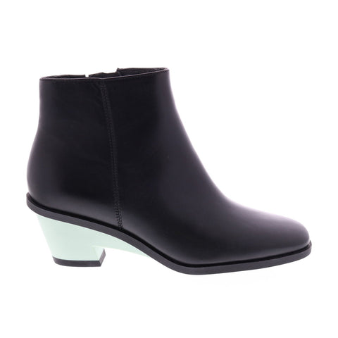 Camper Brooke K400268-003 Womens Black Leather Slip On Dress Boots