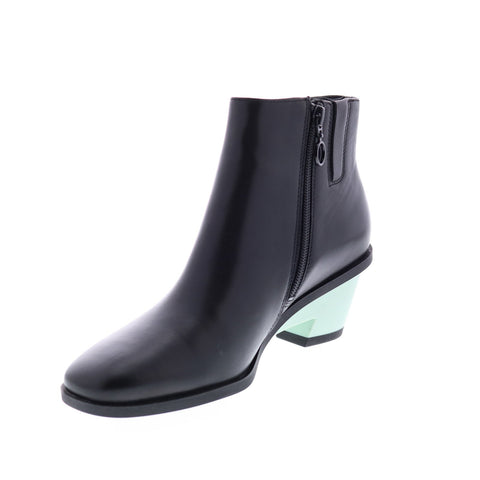 Camper Brooke K400268-003 Womens Black Leather Slip On Dress Boots