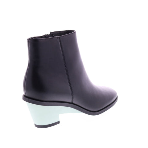 Camper Brooke K400268-003 Womens Black Leather Slip On Dress Boots