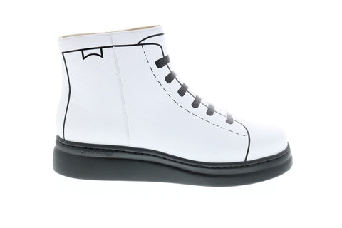 Camper TWS twins K400276-001 Womens White Synthetic Lace Up Euro Sneakers Shoes