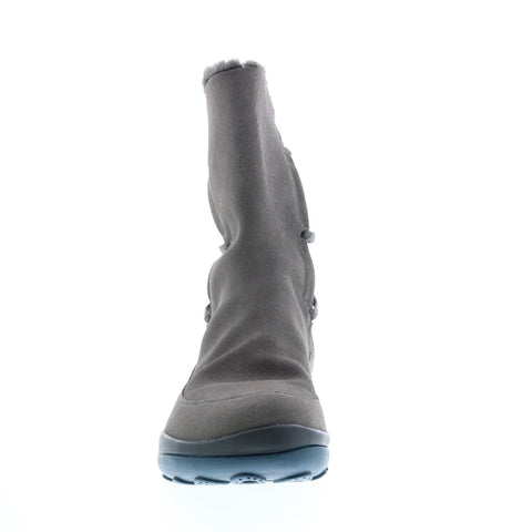 Camper Peu Pista K400298-002 Womens Gray Suede Slip On Casual Dress Boots