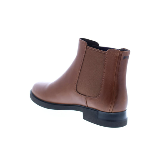Camper Iman K400299-008 Womens Brown Leather Slip On Chelsea Boots