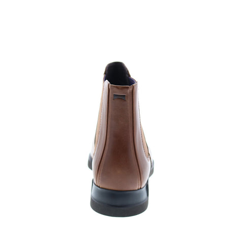 Camper Iman K400299-008 Womens Brown Leather Slip On Chelsea Boots