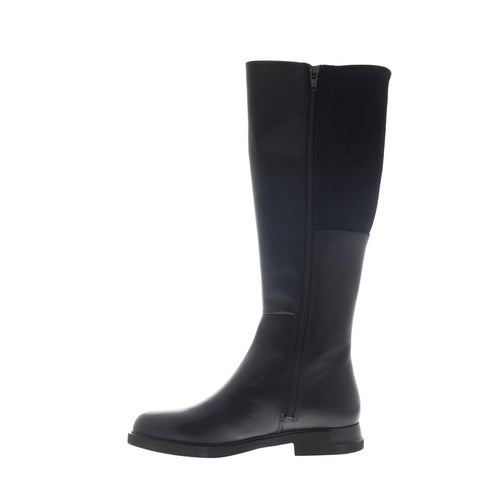 Camper Iman K400302-001 Womens Black Leather Zipper Casual Dress Boots Shoes