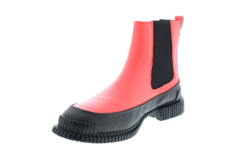 Camper Pix K400304-003 Womens Pink Synthetic Slip On Chelsea Boots