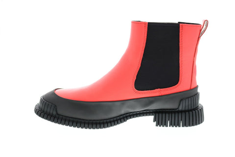 Camper Pix K400304-003 Womens Pink Synthetic Slip On Chelsea Boots