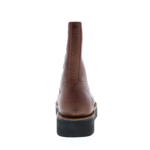 Camper Tyra K400305-002 Womens Brown Leather Zipper Casual Dress Boots