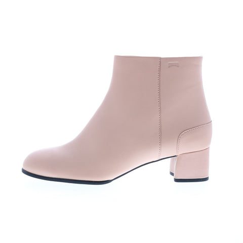 Camper Katie K400311-003 Womens Pink Leather Zipper Heels Pumps Shoes