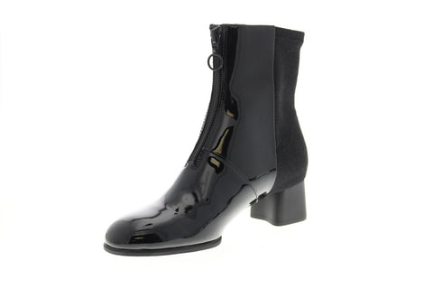 Camper Katie K400312-005 Womens Black Leather Zipper Casual Dress Boots