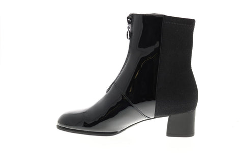 Camper Katie K400312-005 Womens Black Leather Zipper Casual Dress Boots