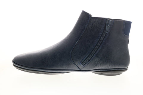 Camper Right Nina K400313-009 Womens Blue Leather Ankle & Booties Boots