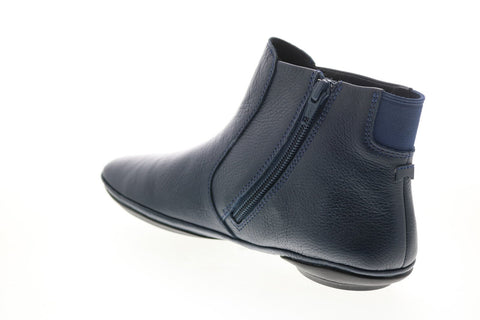 Camper Right Nina K400313-009 Womens Blue Leather Ankle & Booties Boots