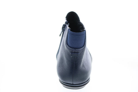 Camper Right Nina K400313-009 Womens Blue Leather Ankle & Booties Boots