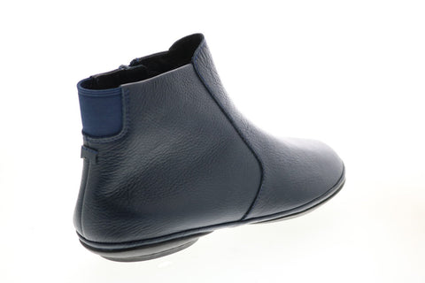 Camper Right Nina K400313-009 Womens Blue Leather Ankle & Booties Boots