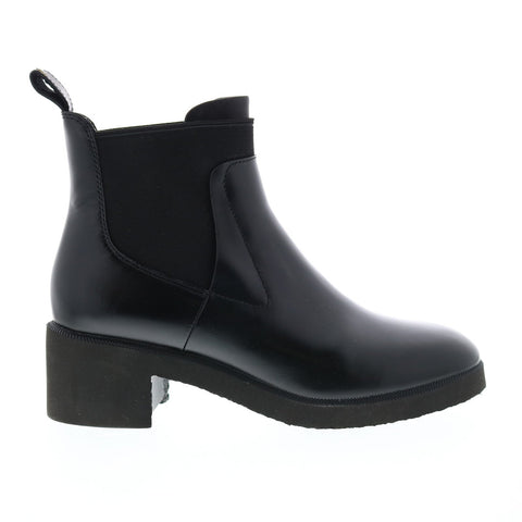 Camper Wonder K400319-005 Womens Black Leather Slip On Chelsea Boots