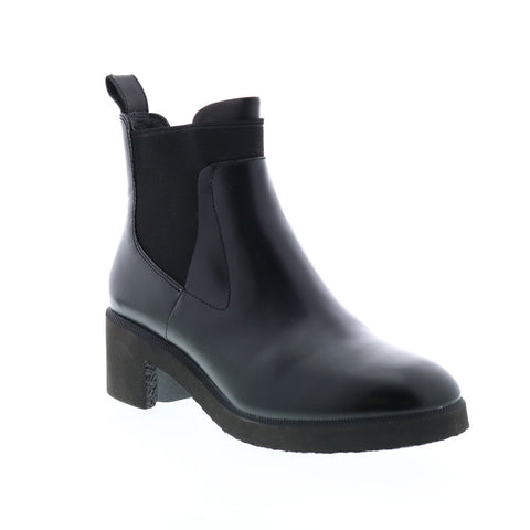 Camper Wonder K400319-005 Womens Black Leather Slip On Chelsea Boots