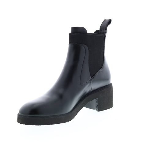 Camper Wonder K400319-005 Womens Black Leather Slip On Chelsea Boots