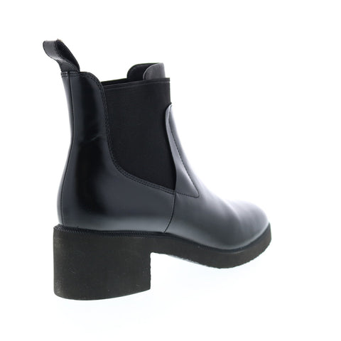 Camper Wonder K400319-005 Womens Black Leather Slip On Chelsea Boots