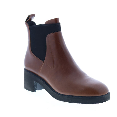 Camper Wonder K400319-006 Womens Brown Leather Slip On Chelsea Boots
