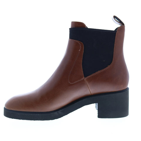 Camper Wonder K400319-006 Womens Brown Leather Slip On Chelsea Boots