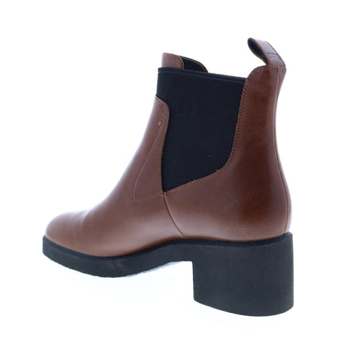 Camper Wonder K400319-006 Womens Brown Leather Slip On Chelsea Boots
