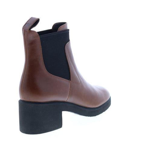Camper Wonder K400319-006 Womens Brown Leather Slip On Chelsea Boots