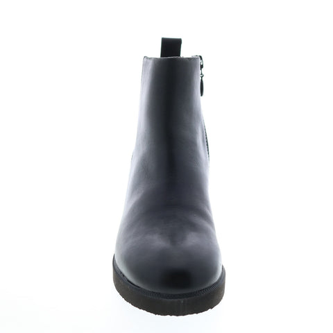 Camper Wonder K400321-001 Womens Black Leather Zipper Ankle & Booties Boots