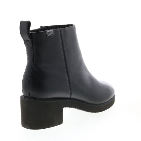 Camper Wonder K400321-001 Womens Black Leather Zipper Ankle & Booties Boots