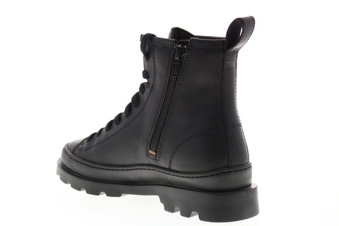 Camper Brutus K400325-002 Womens Black Leather Zipper Casual Dress Boots
