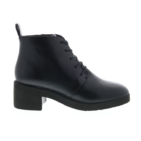 Camper Wonder K400326-002 Womens Black Leather Casual Dress Boots