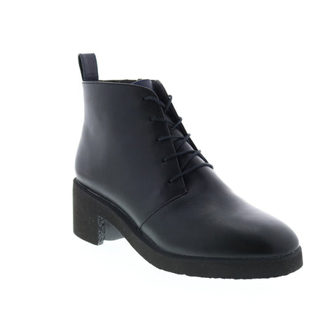 Camper Wonder K400326-002 Womens Black Leather Casual Dress Boots