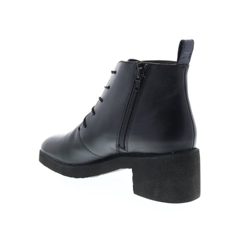 Camper Wonder K400326-002 Womens Black Leather Casual Dress Boots